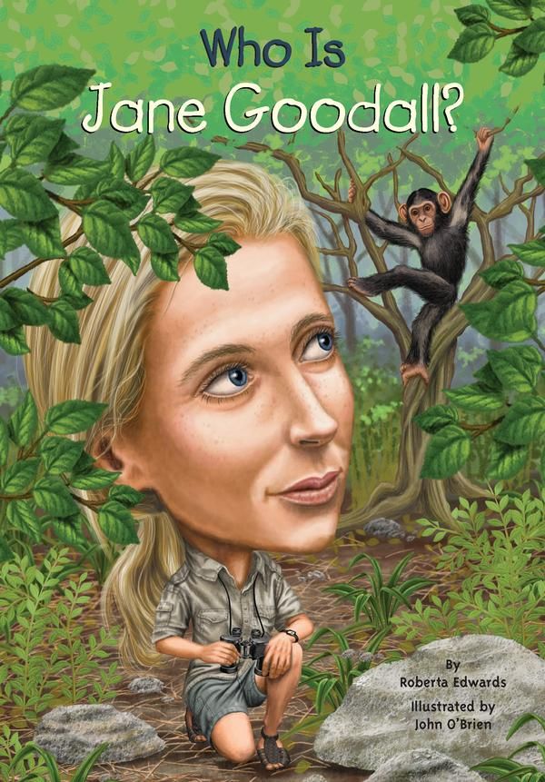 Cover Art for 9781101620960, Who Is Jane Goodall? by Roberta Edwards