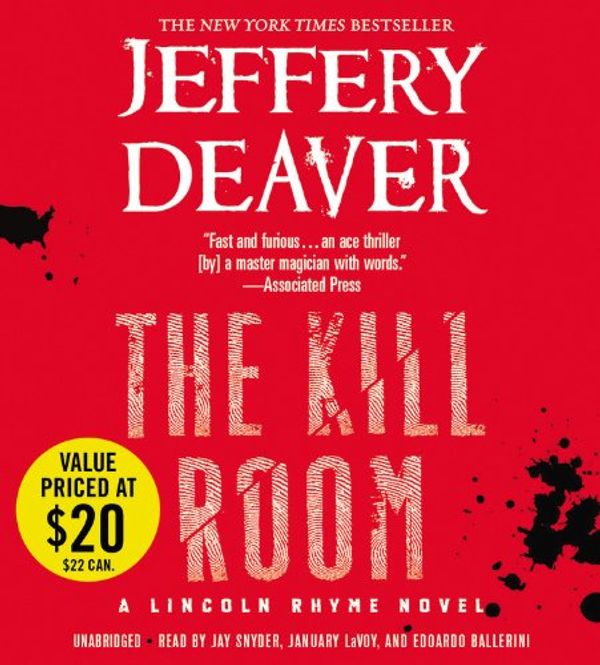 Cover Art for 9781619696365, The Kill Room by Jeffery Deaver