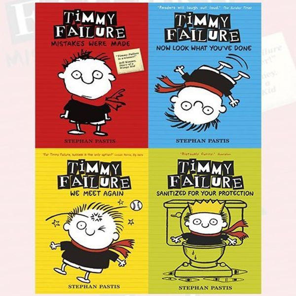 Cover Art for 9789325953895, Stephan Pastis Timmy Failure Series 4 Books Bundle Collection (Timmy Failure: Mistakes Were Made,Timmy Failure: Now Look What You've Done,Timmy Failure: We Meet Again[Hardcover], Timmy Failure: Sanitized for Your Protection [Hardcover]) by Stephan Pastis