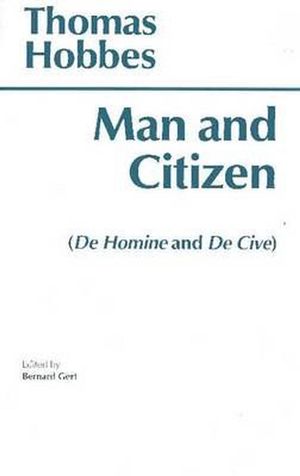 Cover Art for 9780872201118, Man and Citizen by Thomas Hobbes