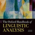 Cover Art for 9780191664809, The Oxford Handbook of Linguistic Analysis by Bernd Heine