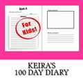 Cover Art for 9781519583000, Keira's 100 Day Diary100 Day Diary by K. P. Lee