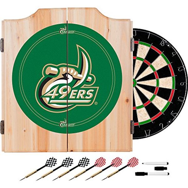 Cover Art for 0844296022373, NCAA University of North Carolina Charlotte Wood Dart Cabinet Set by 