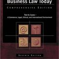 Cover Art for 9780324303926, Business Law Today: Comprehensive (with Online Legal Research Guide) (Available Titles CengageNOW) by Roger LeRoy Miller; Gaylord A. Jentz