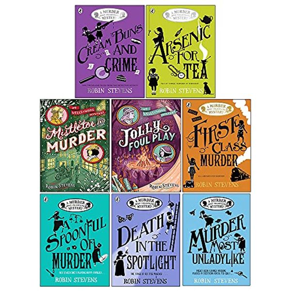 Cover Art for 9789124037758, A Murder Most Unladylike Mystery Series 8 Books Collection Set by Robin Stevens (First Class Murder, Jolly Foul Play, Spoonful of Murder, Death In The Spotlight & MORE!) by Robin Stevens