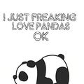 Cover Art for 9781097806706, I Just Freaking Love Pandas Ok: Cute Panda Lovers Journal / Notebook / Diary / Birthday Gift (6x9 - 110 Blank Lined Pages) by Bendle Publishing