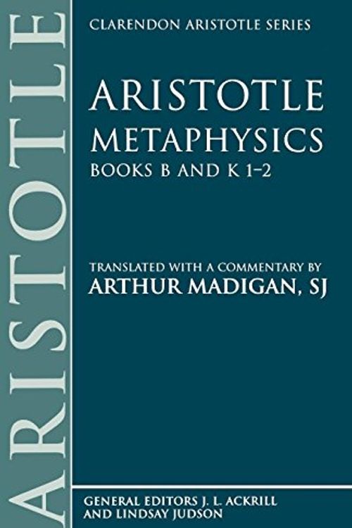 Cover Art for 9780198751069, Metaphysics by Aristotle