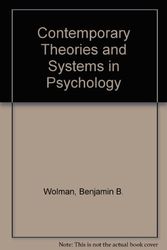 Cover Art for 9780306405150, Contemporary Theories and Systems in Psychology by Benjamin B. Wolman