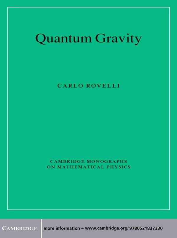 Cover Art for 9781139637169, Quantum Gravity by Carlo Rovelli