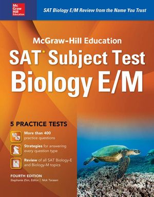 Cover Art for 9781259583667, McGraw-Hill Education SAT Subject Test Biology E/M 4th Ed. by Stephanie Zinn