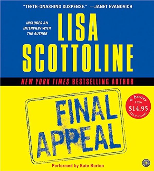 Cover Art for 9780060726362, Final Appeal CD Low Price by Lisa Scottoline
