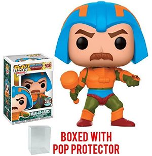 Cover Art for 0687299952038, Funko Pop! Television: Masters of The Universe - Man at Arms Specialty Series Vinyl Figure (Bundled with Pop Box Protector CASE) by Unknown