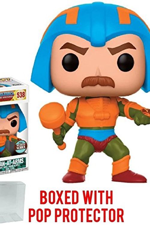 Cover Art for 0687299952038, Funko Pop! Television: Masters of The Universe - Man at Arms Specialty Series Vinyl Figure (Bundled with Pop Box Protector CASE) by Unknown