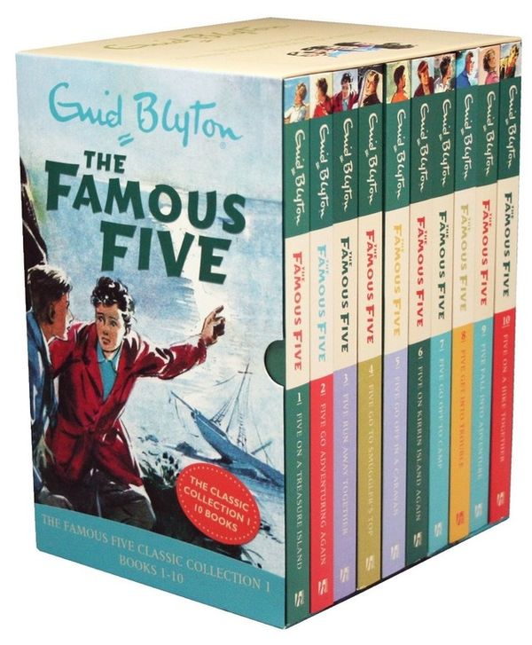 Cover Art for 9781444938388, The Famous Five Book Set - Books 1-10 by Enid Blyton
