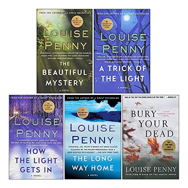 Cover Art for 9789124131241, The Chief Inspector Gamache Series Books 6 - 10 Collection Box Set by Louise Penny (Bury Your Dead, A Trick Of The Light, Beautiful Mystery, How The Light Gets In & Long Way Home) by Louise Penny