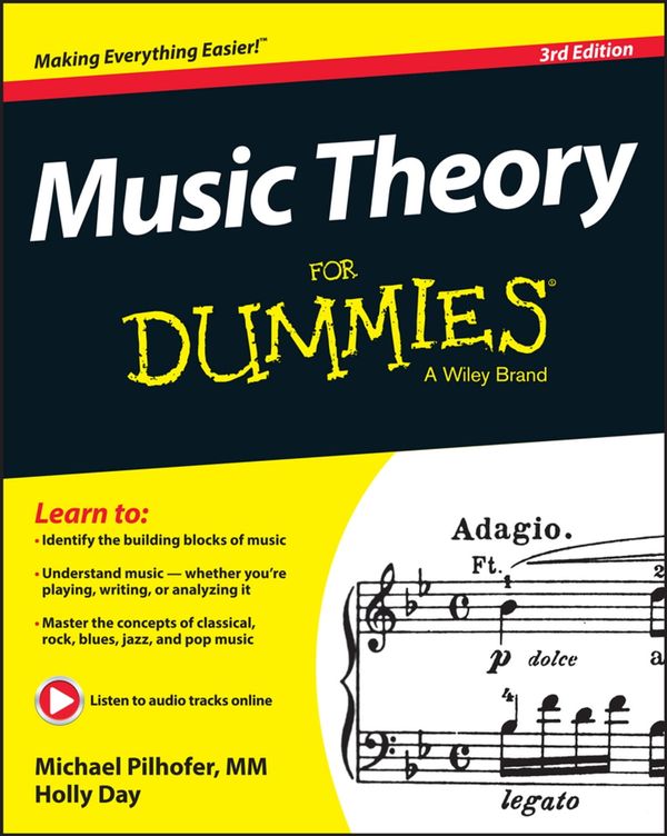 Cover Art for 9781118991138, Music Theory For Dummies by Michael Pilhofer, Holly Day