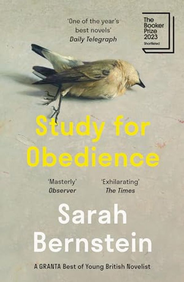 Cover Art for B0BSL7TWKF, Study for Obedience by Sarah Bernstein