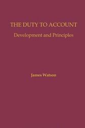 Cover Art for 9781760020668, Duty to Account by J. A. Watson