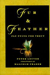 Cover Art for 9780684868448, Fur & Feather: fly-tying for trout by Peter Leuver