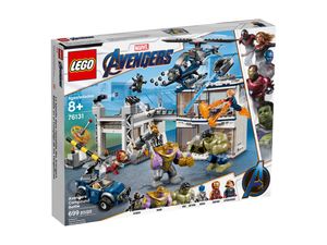 Cover Art for 5702016376012, Avengers Compound Battle Set 76131 by Lego