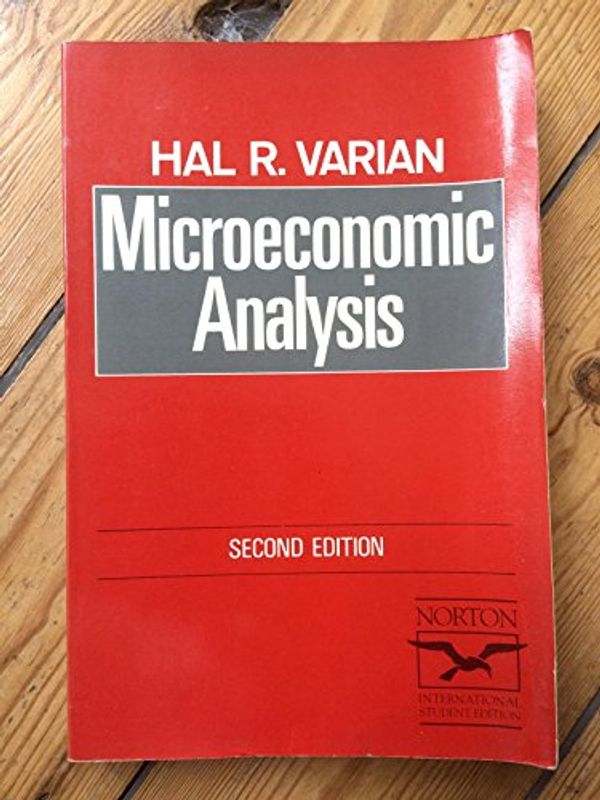 Cover Art for 9780393953435, Microeconomic Analysis by Hr Varian