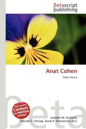 Cover Art for 9786137504420, Anat Cohen by Lambert M. Surhone