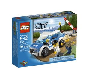 Cover Art for 0673419165273, Patrol Car Set 4436 by LEGO