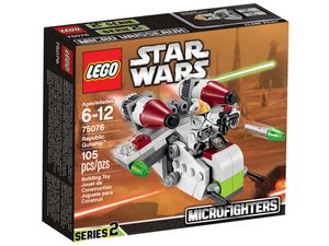 Cover Art for 5702015349123, Republic Gunship Set 75076 by LEGO