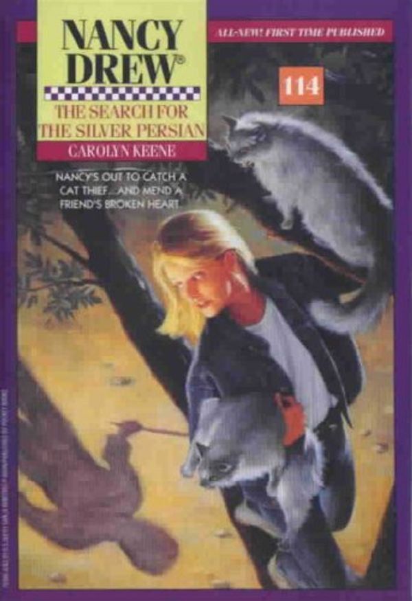 Cover Art for B00E2RX1XK, The Search for the Silver Persian (Nancy Drew Mysteries Book 114) by Carolyn Keene