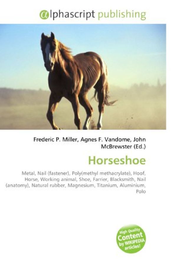 Cover Art for 9786130286965, Horseshoe (Paperback) by Frederic P. Miller