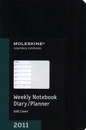 Cover Art for 9788862933858, Moleskine Pocket Weekly Notebook 12 Months Soft 2011 by Moleskine