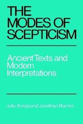 Cover Art for 9780521276443, The Modes of Scepticism by Julia Annas