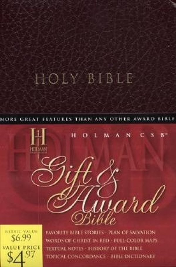 Cover Art for 9781586400705, Holman Christian Standard Bible & Award by Holman Bible Staff