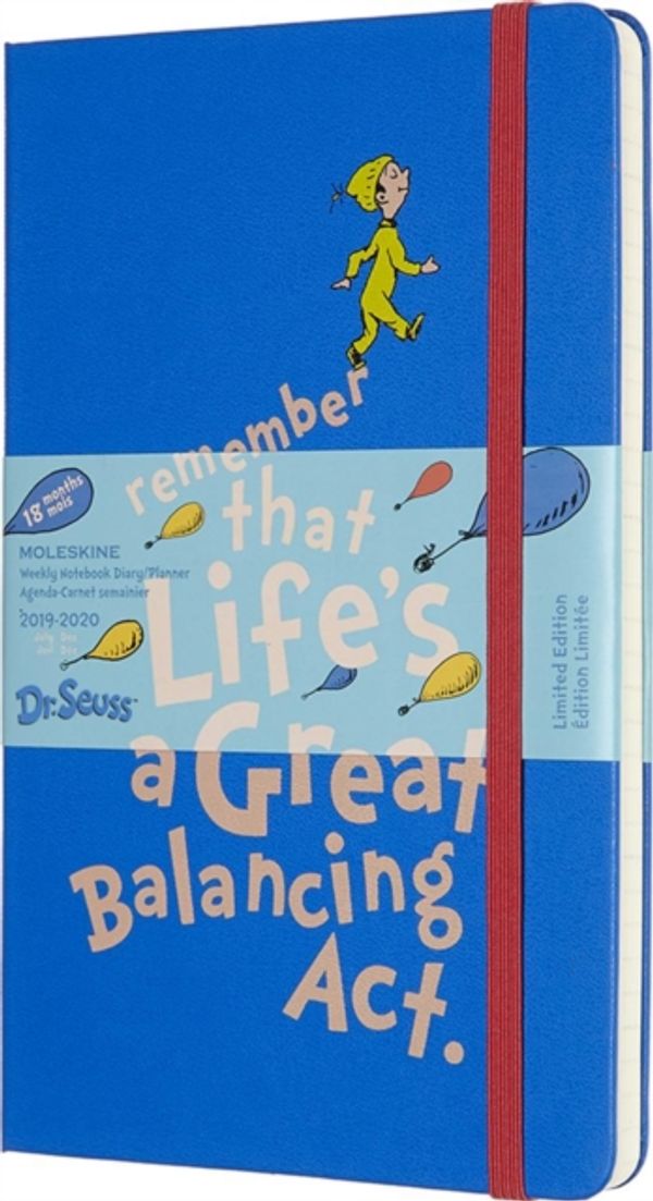Cover Art for 8058647628998, Moleskine 2019-20 Dr. Seuss Weekly Planner, 18m, Large, Blue, Hard Cover (5 X 8.25) by Moleskine