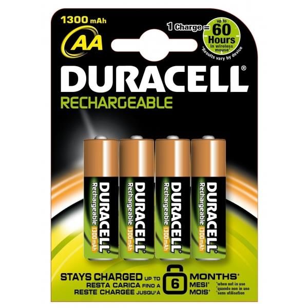 Cover Art for 5000394039247, Duracell HR6 / DC1500 Pack of 4 Piles AA 1300 mAh by Unknown