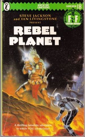 Cover Art for 9780140319521, Rebel Planet by Steve Jackson