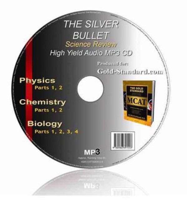 Cover Art for 0884302677920, The Silver Bullet Audio MCAT & GAMSAT Science Review MP3 (CD-Audio) - Common by By (author) Brett Ferdinand