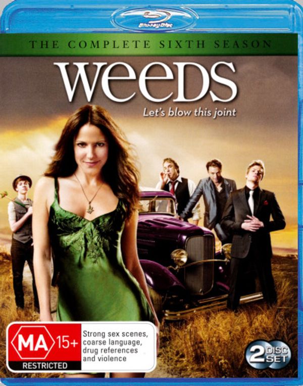 Cover Art for 9317731088483, Weeds: Season 6 [Blu-ray] by Hunter Parrish,Alexander Gould,Justin Kirk,Kevin Nealon,Mary-Louise Parker