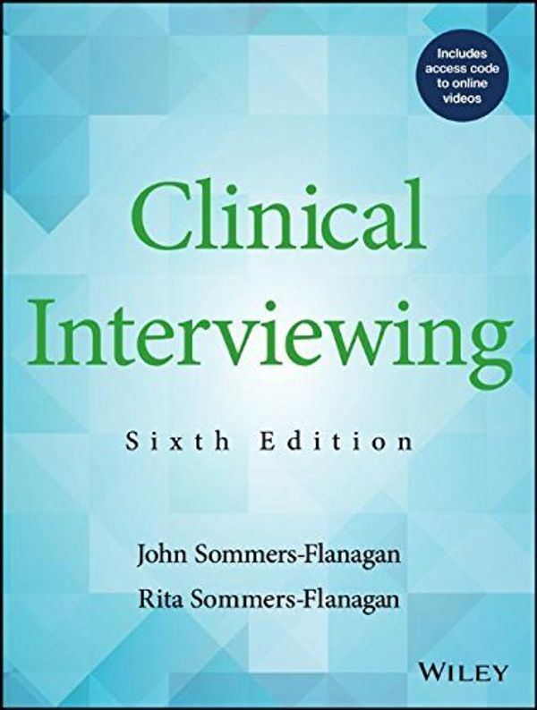 Cover Art for B01NH06U11, Clinical Interviewing by John Sommers-Flanagan Rita Sommers-Flanagan(2016-11-07) by John Sommers-Flanagan;Rita Sommers-Flanagan