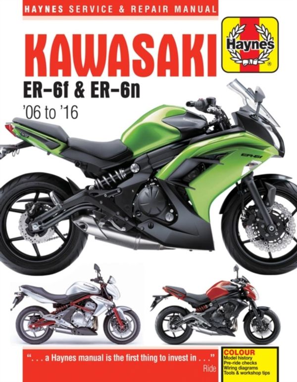 Cover Art for 9780857339232, Kawasaki ER-6F (EX650) and ER-6N (ER650) Service and Repair Manual 2006-2016 by Mather, Phil