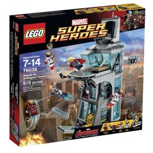 Cover Art for 0673419233651, Attack on Avengers Tower Set 76038 by LEGO