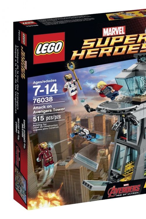 Cover Art for 0673419233651, Attack on Avengers Tower Set 76038 by LEGO