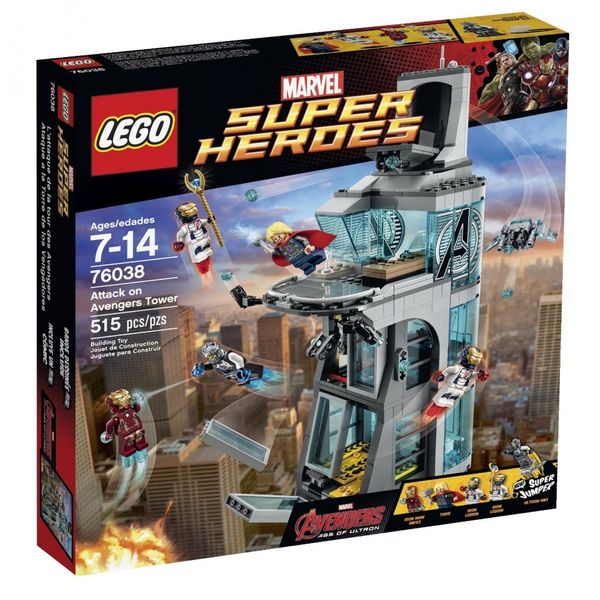 Cover Art for 0673419233651, Attack on Avengers Tower Set 76038 by LEGO