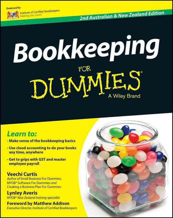 Cover Art for 9780730310693, Bookkeeping for Dummies, Second Australian & New Zealand Edition by Veechi Curtis