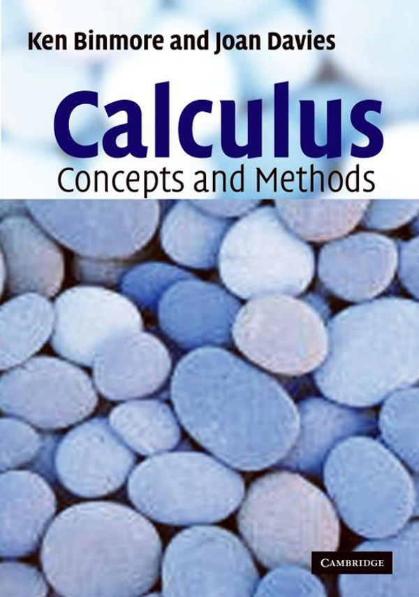 Cover Art for 9781139636766, Calculus: Concepts and Methods by Ken Binmore