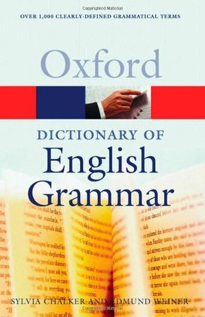 Cover Art for 9780192800879, The Oxford Dictionary of English Grammar by Sylvia Chalker