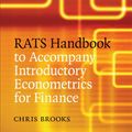 Cover Art for 9780521896955, RATS Handbook to Accompany Introductory Econometrics for Finance by Chris Brooks