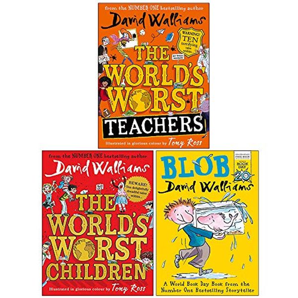Cover Art for 9789123862658, David Walliams Collection 3 Books Set (The Worlds Worst Teachers [Hardcover], The Worlds Worst Children [Hardcover], Blob) by David Walliams