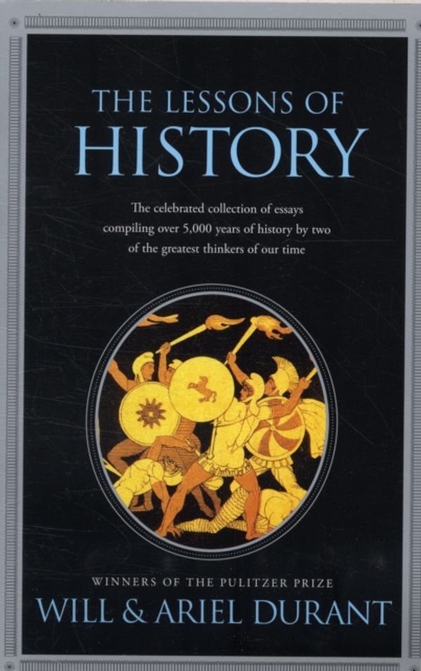 Cover Art for 9781439149959, The Lessons of History by Durant