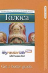 Cover Art for 9780205048991, MyRussianLab with Pearson eText -- Access Card -- for Golosa: A Basic Course in Russian, Book One (24-month access) (5th Edition) by Richard M. Robin